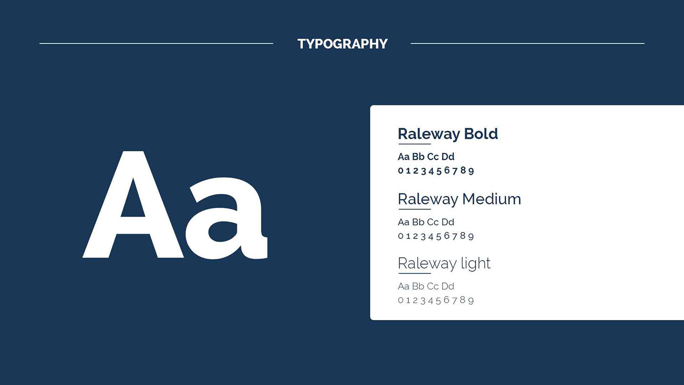 Typography design for Candour