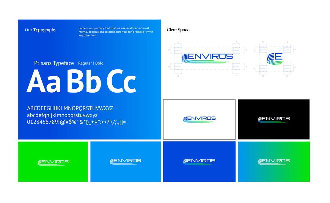 Color and Typography for a new Brand