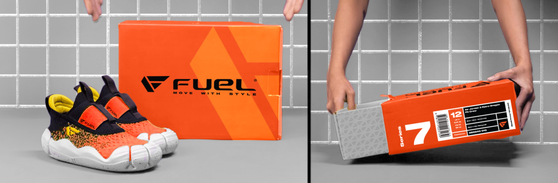 Fuel Shoes shoes Packaging Design