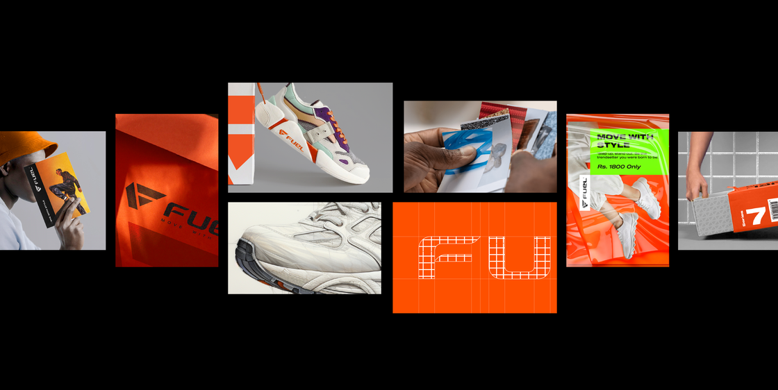 Brand Moodboard for Fuel Shoes