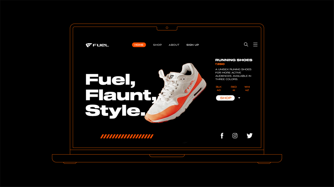 Fuel Shoes Branding Project