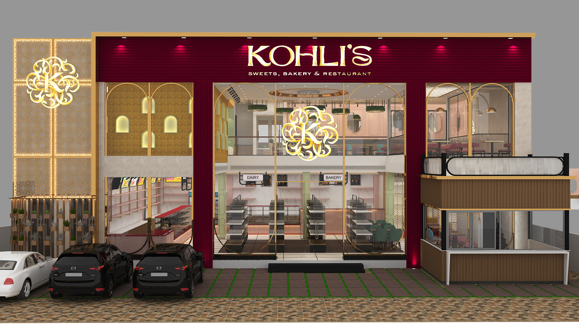 Kohli's Sweets, Bakery & Restaurant Brand Revamp by Vowels