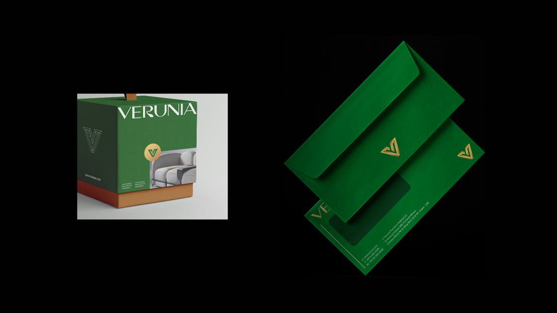 packaging design for verunia